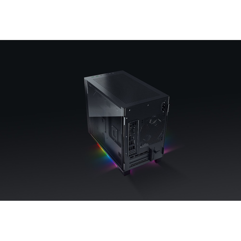 RAZER Tomahawk M1 Mini-ITX Gaming Gehäuse TG Seitenfenster Chroma RGB, Schwarz
