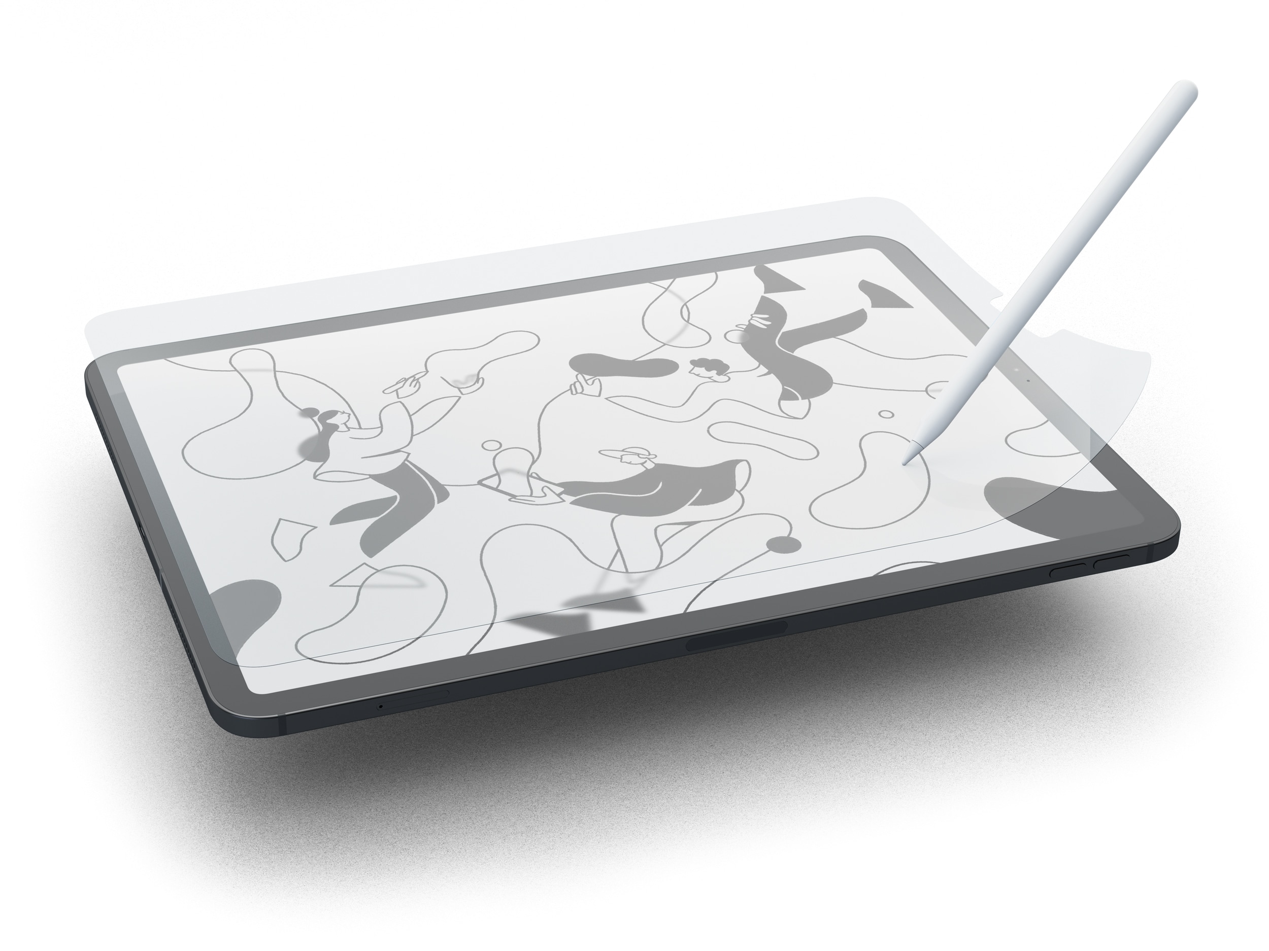 Paperlike Displayschutz f&uuml;r iPad Pro 12,9 Zoll (mit Home-Button)