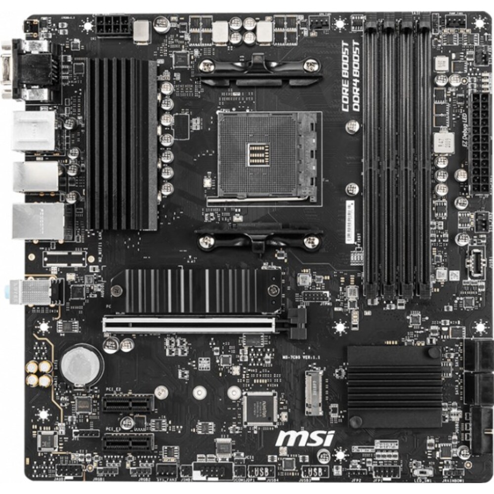 MSI B550M PRO-VDH mATX Mainboard Sockel AM4 M.2/DP/VGA/HDMI/LAN