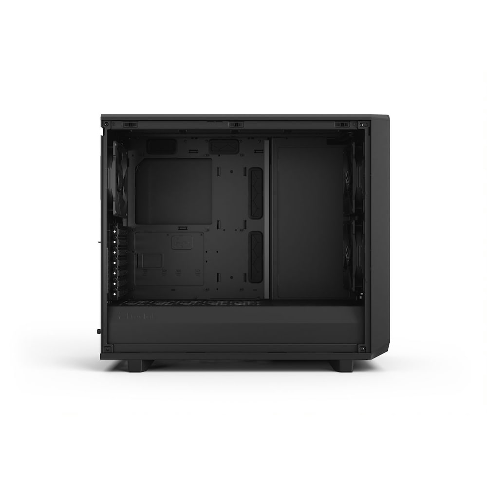 Fractal Design Meshify 2 Black Solid Big Tower Gaming Gehäuse mit Seitenfenster
