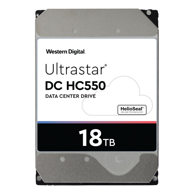 Western Digital Ultrastar DC HC550 0F38459 - 18TB 3,5 Zoll SATA 6 Gbit/s