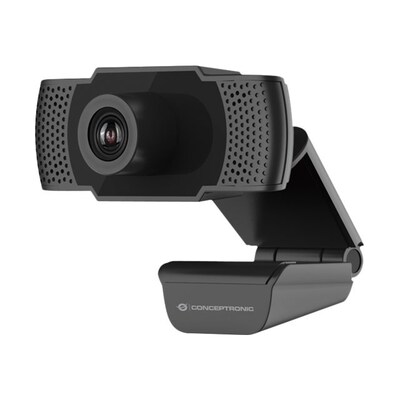 CE 19 günstig Kaufen-CONCEPTRONIC Webcam AMDIS 1080P Full HD. CONCEPTRONIC Webcam AMDIS 1080P Full HD <![CDATA[• 1920 x 1080 Full HD • USB 2.0. Einfache Plug & Play-Installation • Eingebautes Rauschunterdrückungsmikrofon]]>. 