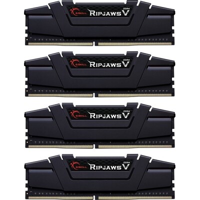 22 mm günstig Kaufen-128GB (4x32GB) G.Skill RipJaws V DDR4-3600 CL18 RAM DIMM Speicher Kit. 128GB (4x32GB) G.Skill RipJaws V DDR4-3600 CL18 RAM DIMM Speicher Kit <![CDATA[• 128 GB (RAM-Module: 4 Stück) • DDR4-RAM 3600 MHz • CAS Latency (CL) 18, CL18-22-22-42 • Anschl