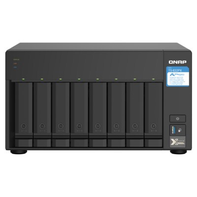 for AS günstig Kaufen-QNAP TS-832PX-4G NAS System 8-Bay. QNAP TS-832PX-4G NAS System 8-Bay <![CDATA[• 1,70 GHz Annapurna Labs AL324 4-Kern-Prozessor • 4GB DDR4 RAM • 8x 2,5