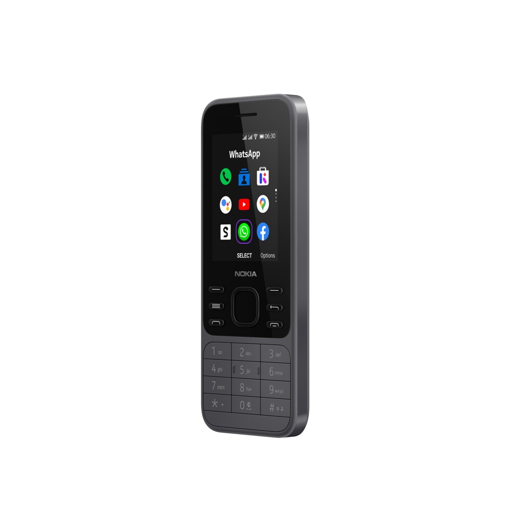 Nokia 6300 4G Dual-SIM charcoal