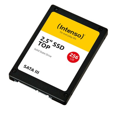 34 Zoll günstig Kaufen-Intenso Top SATA SSD 256 GB 2,5"/7mm SLC. Intenso Top SATA SSD 256 GB 2,5"/7mm SLC <![CDATA[• 256 GB - 7 mm Bauhöhe • 2,5 Zoll, SATA III (600 Mbyte/s) • Maximale Lese-/Schreibgeschwindigkeit: 520 MB/s / 500 MB/s • Mainstream: Sehr gutes P