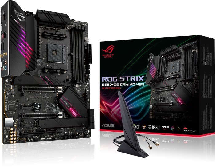 ASUS ROG Strix B550-XE Gaming WiFi ATX Mainboard AM4 M.2/USB3.2/HDMI/DP/WLAN/BT