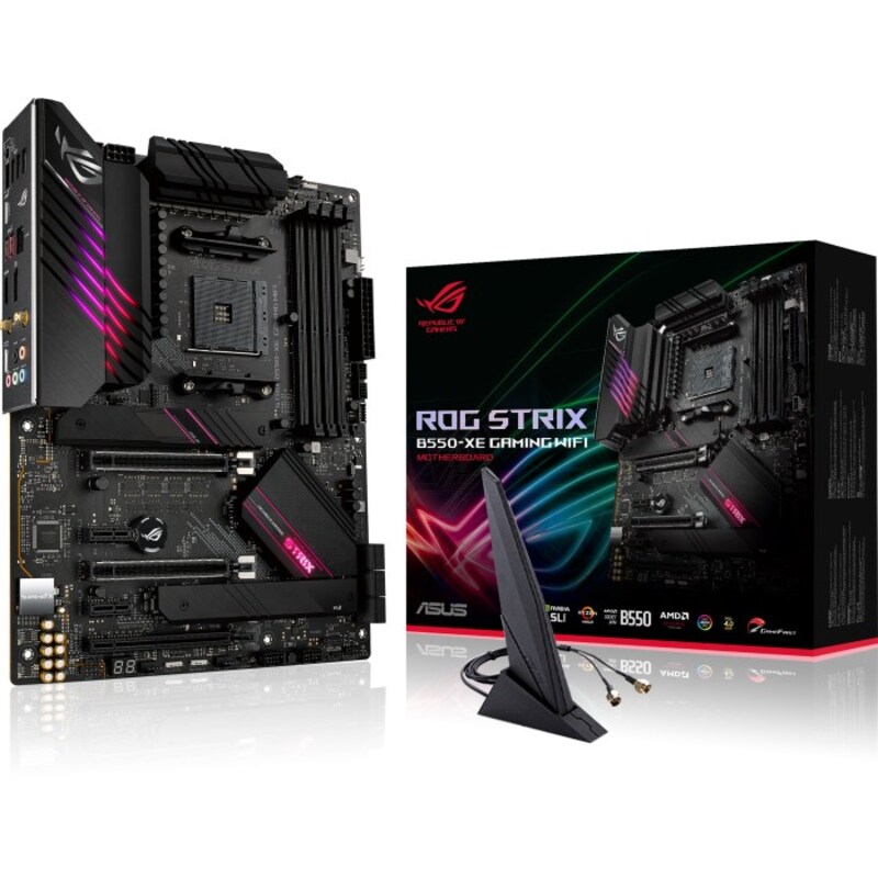 ASUS ROG Strix B550-XE Gaming WiFi ATX Mainboard AM4 M.2/USB3.2/HDMI/DP/WLAN/BT