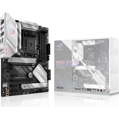 GA 5 günstig Kaufen-ASUS ROG Strix B550-A Gaming ATX Mainboard Sockel AM4 M.2/USB3.2/HDMI/DP. ASUS ROG Strix B550-A Gaming ATX Mainboard Sockel AM4 M.2/USB3.2/HDMI/DP <![CDATA[• ATX Mainboard Sockel AM4 für AMD Ryzen der 5./4./3. Generation • AMD B550 Chipsatz, Grafik a