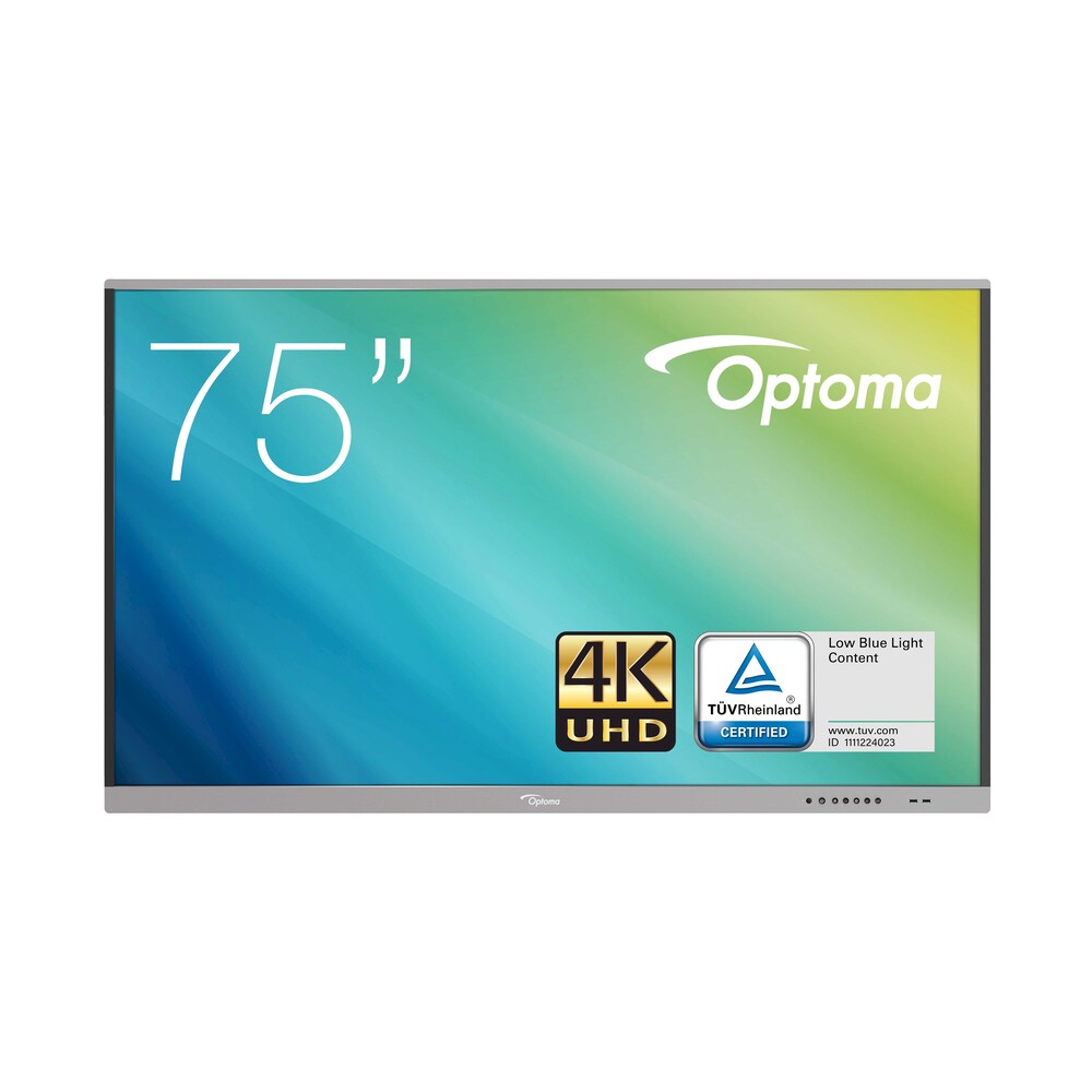Optoma 5751RK 190,5cm (75") Interaktiver 4K Multi-Touch Large Format Display