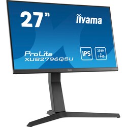iiyama ProLite XUB2796QSU-B1 68cm (27&quot;) WQHD Office-Monitor IPS HDMI/DP Pivot