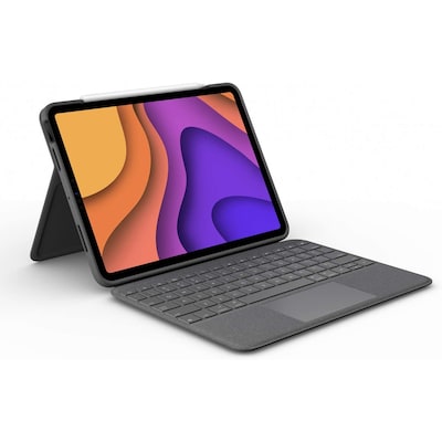 10/2022 günstig Kaufen-Logitech Folio Touch Tastatur-Case mit Trackpad für iPad Air (4./5.Gen). Logitech Folio Touch Tastatur-Case mit Trackpad für iPad Air (4./5.Gen) <![CDATA[• Passend für das iPad Air 4./5. Generation (2020/2022) • Halterung mit 40°-Neigungsb