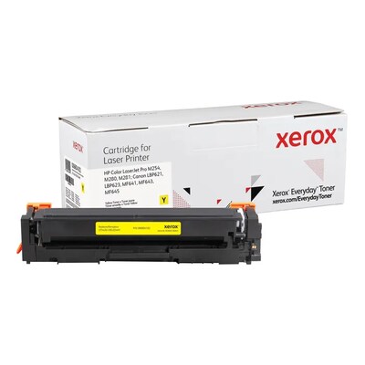 Toner gelb günstig Kaufen-Xerox Everyday Alternativtoner für CF542X/CRG-054HY Gelb für ca.  2500 Seiten. Xerox Everyday Alternativtoner für CF542X/CRG-054HY Gelb für ca.  2500 Seiten <![CDATA[• Kompatible Tonerkartusche zu CF542X/CRG-054HY • Farbe: Gelb •