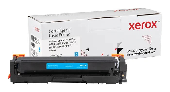 Xerox Everyday Alternativtoner f&uuml;r CF541A/CRG-054C Cyan f&uuml;r ca. 1300 Seiten