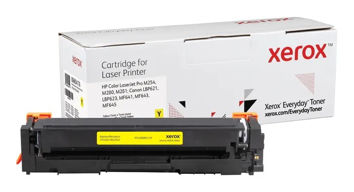 Xerox Everyday Alternativtoner f&uuml;r CF542A/CRG-054Y Gelb f&uuml;r ca. 1300 Seiten