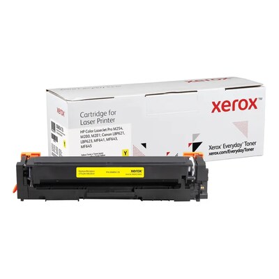Toner gelb günstig Kaufen-Xerox Everyday Alternativtoner für CF542A/CRG-054Y Gelb für ca.  1300 Seiten. Xerox Everyday Alternativtoner für CF542A/CRG-054Y Gelb für ca.  1300 Seiten <![CDATA[• Kompatible Tonerkartusche zu CF542A/CRG-054Y • Farbe: Gelb • Re