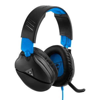 TURTLE günstig Kaufen-Turtle Beach Recon 70P Kabelgebundenes Gaming Headset Schwarz/Blau. Turtle Beach Recon 70P Kabelgebundenes Gaming Headset Schwarz/Blau <![CDATA[• Anwendungsbereich: Gaming, Kopfbügel beidseitig • Kabelgebunden, Schwarz-Blau • 3,5mm Klinken-Anschlus