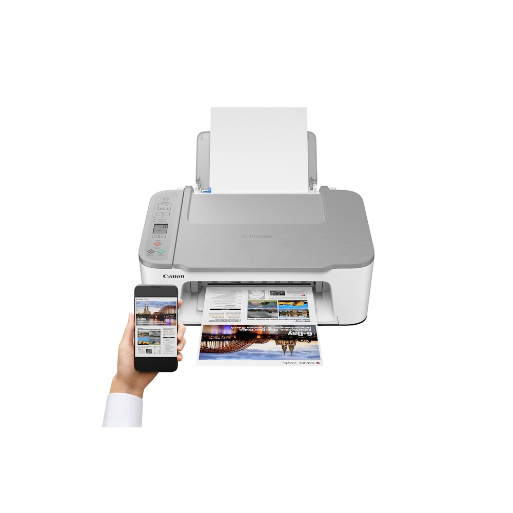 Canon PIXMA TS3451 Tintenstrahl-Multifunktionsdrucker Scanner Kopierer WLAN