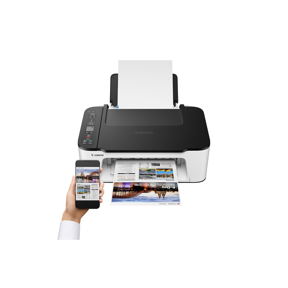 Canon PIXMA TS3452 Tintenstrahl-Multifunktionsdrucker Scanner Kopierer WLAN