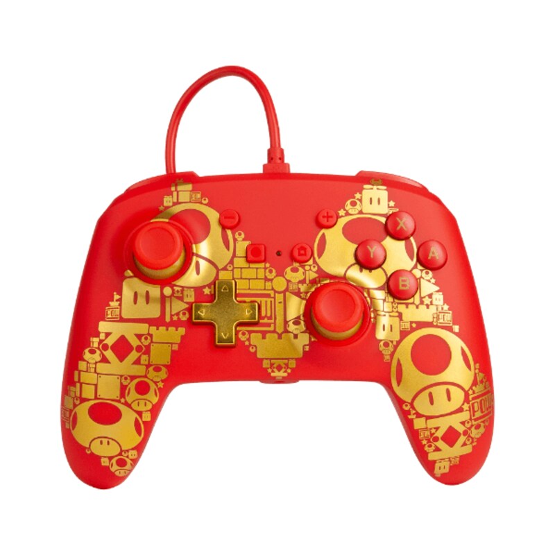 Power A Enhanced Wired Controller für Nintendo Switch - Golden M