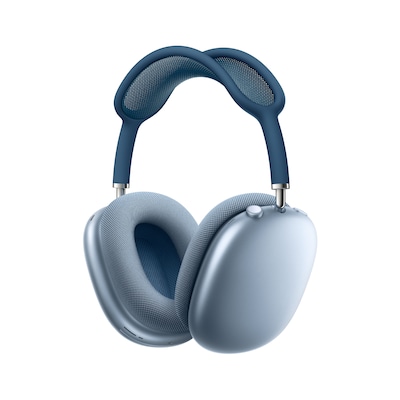 Apple Airpods günstig Kaufen-Apple AirPods Max Sky Blau. Apple AirPods Max Sky Blau <![CDATA[• Von Apple entwickelt • Ein spezieller dynamischer Treiber von Apple liefert Hi‑Fi Audio • 3D Audio mit dynamischem Head-Tracking sorgt für Surround-Sound • Aufbewahrung im Smart 