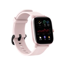 Amazfit GTS 2 Mini Smartwatch Aluminium-Geh&auml;use, pink, Amoled-Display