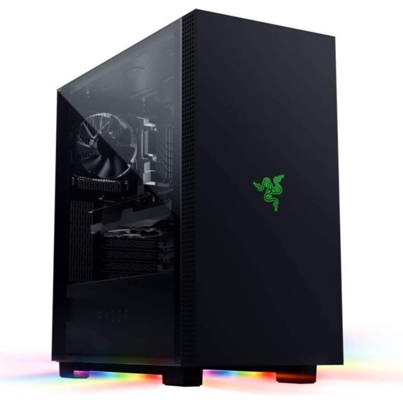 RAZER Tomahawk A1 ATX Gaming Gehäuse TG Seitenfenster Chroma RGB, Schwarz