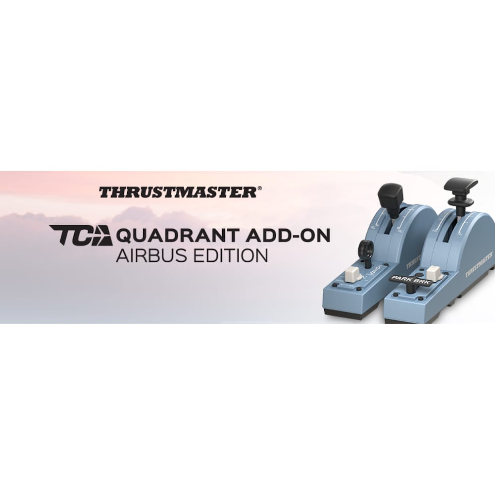 Thrustmaster TCA Quadrant Add-on Airbus Edition Ergänzungsmodul