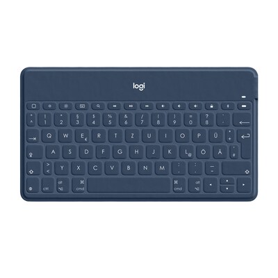 80 Bluetooth günstig Kaufen-Logitech Keys-To-Go Kabellose Tastatur Blau. Logitech Keys-To-Go Kabellose Tastatur Blau <![CDATA[• Anwendungsbereich: Unterwegs, kein Nummernblock • Kabellos, Bluetooth • Layout: deutsch • blau, 180g, 6,0 mm x 242 mm x 137 mm (H x B x T) • iOS 