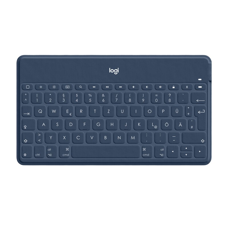 Logitech Keys-To-Go Kabellose Tastatur Blau