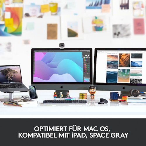 Logitech MX Master 3 für MAC kabellose Maus space grey