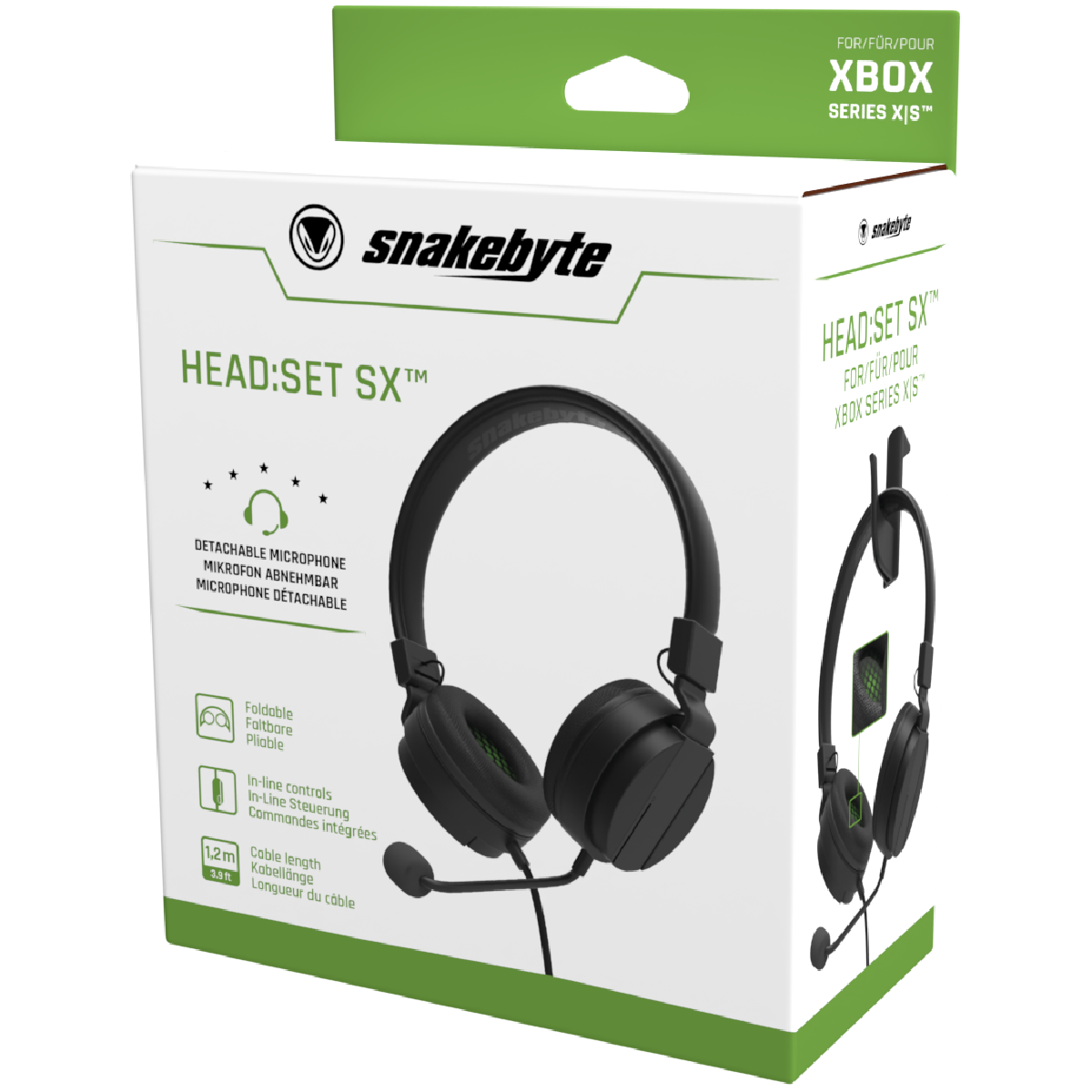 Snakebyte Xbox Headset HEAD:SET SX (Series X|S) schwarz