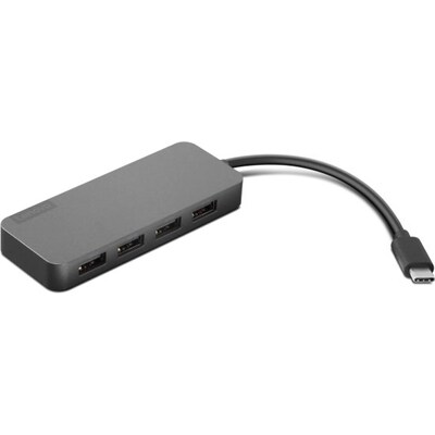 Lenovo  4-Port-USB-A-Hub mit USB-C-Stecker (GX90X21431) | 00194632496963