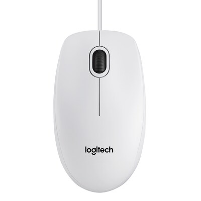 GE DP günstig Kaufen-Logitech B100 Kabelgebundene Maus Weiß Bulk. Logitech B100 Kabelgebundene Maus Weiß Bulk <![CDATA[• Anwendungsbereich: Studium, 3 Tasten • Kabelgebunden (USB) • Sensortechnologie: Optisch (800 dpi) • Grau • Windows Vista, Mac OS X 10.3