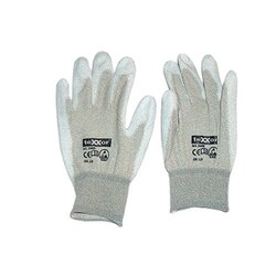 Antistatik Handschuhe Kupferfaser, PU-beschichtet, L