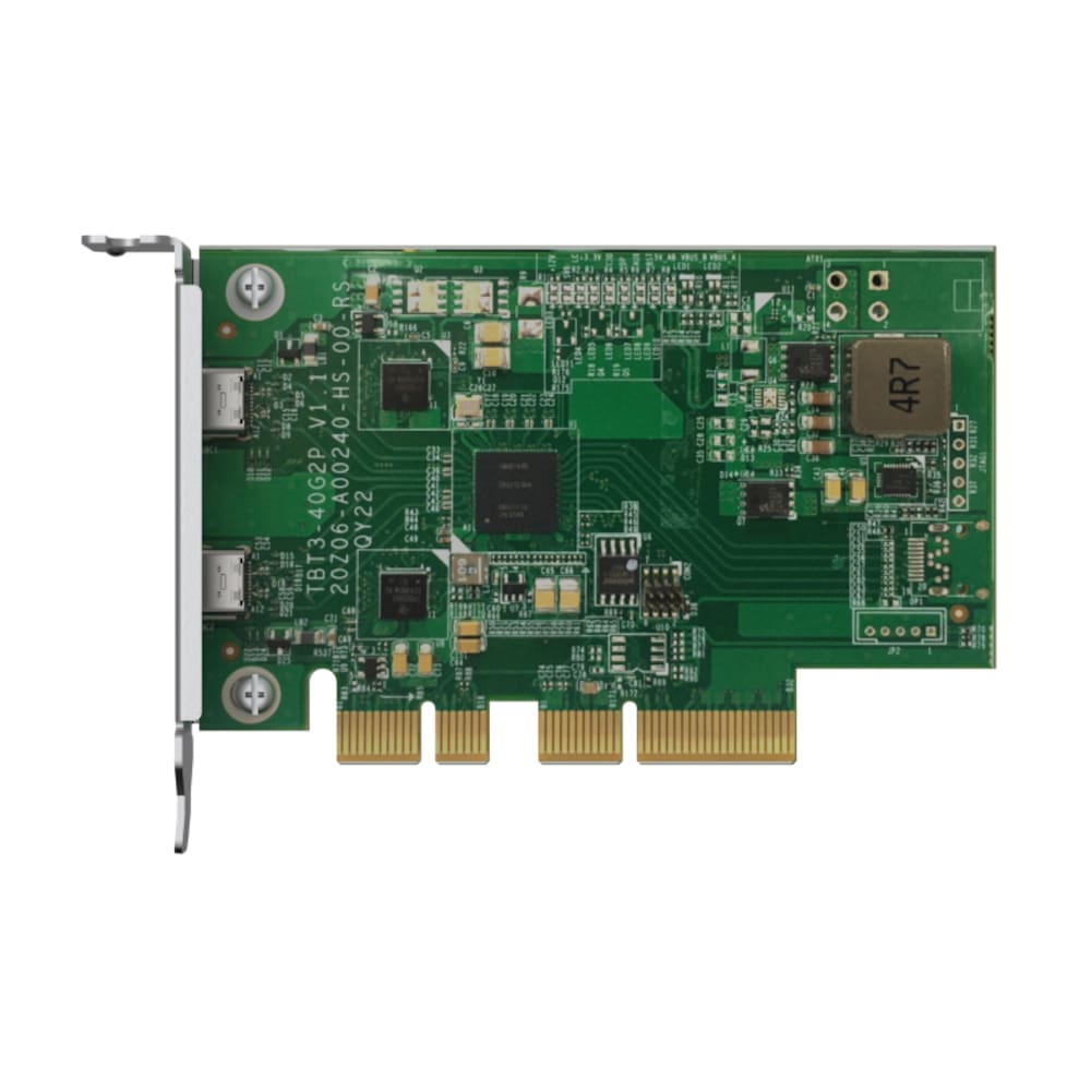 QNAP QXP-T32P Dual-Port Thunderbolt 3 PCIe-Erweiterungskarte