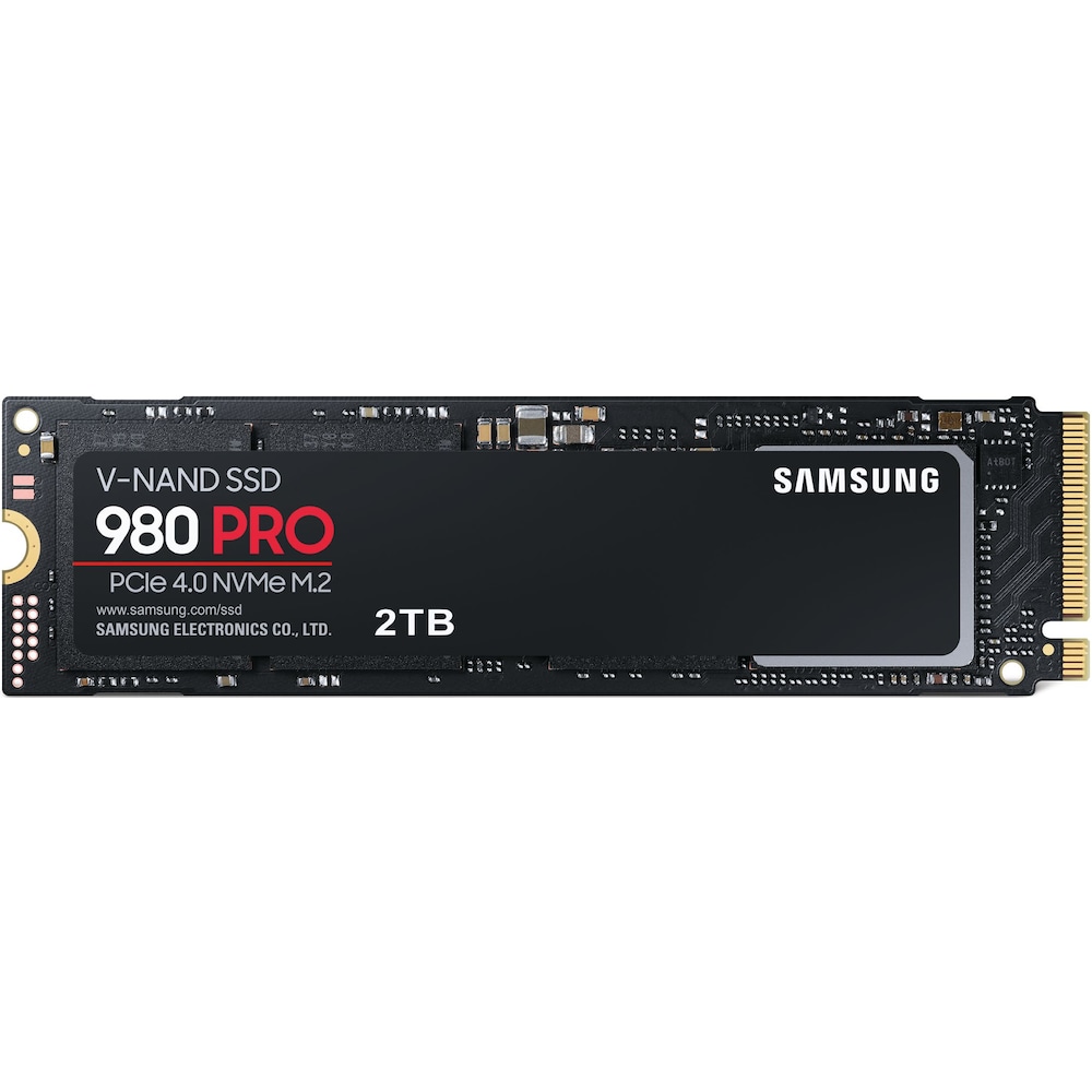 Samsung 980 PRO Interne NVMe SSD 2 TB M.2 2280 PCIe 4.0 3D-NAND TLC