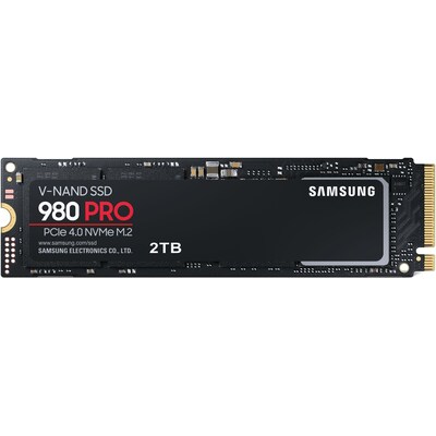 Kartenleser/Card günstig Kaufen-Samsung 980 PRO Interne NVMe SSD 2 TB M.2 2280 PCIe 4.0 3D-NAND TLC. Samsung 980 PRO Interne NVMe SSD 2 TB M.2 2280 PCIe 4.0 3D-NAND TLC <![CDATA[• 2 TB - 2,38 mm Bauhöhe • M.2 2280 Card, M.2 - Kompatibel mit der Playstation™ 5 • Maximale Lese-/S