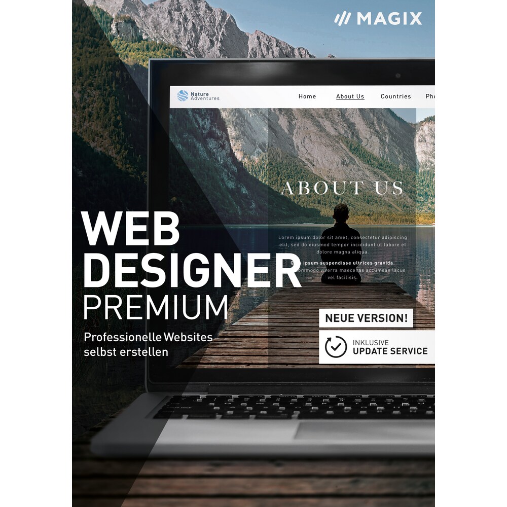 MAGIX Web Designer 17 Premium ESD DE