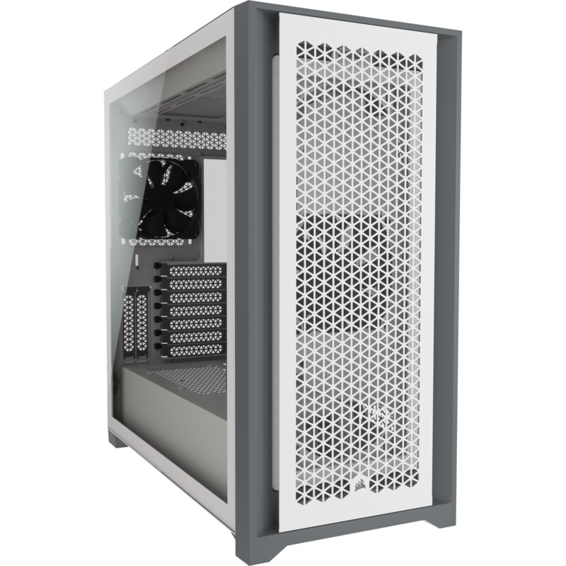 Corsair 5000D Airflow Midi Tower ATX Gaming Gehäuse weiß TG Seitenfenster