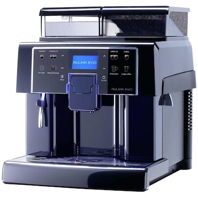 10000 IE günstig Kaufen-Saeco 10000045 Aulika EVO Black Kaffeevollautomat. Saeco 10000045 Aulika EVO Black Kaffeevollautomat <![CDATA[• Professioneller Kaffeevollautomat für bis 80 zu Tassen pro Tag • Programmierung aller Kaffeespezialitäten • Kegel-Mahlwerk aus Stahl 