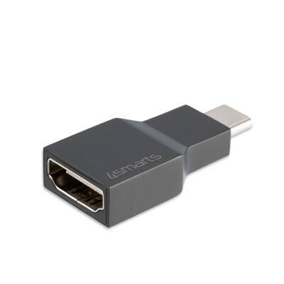 SMA To günstig Kaufen-4smarts Passiver Adapter Picco USB-C to HDMI 4K, grey. 4smarts Passiver Adapter Picco USB-C to HDMI 4K, grey <![CDATA[• 4smarts Passiver Adapter • Anschlüsse: USB Typ C • Farbe: grau • passend für: • Farbe: Grau]]>. 