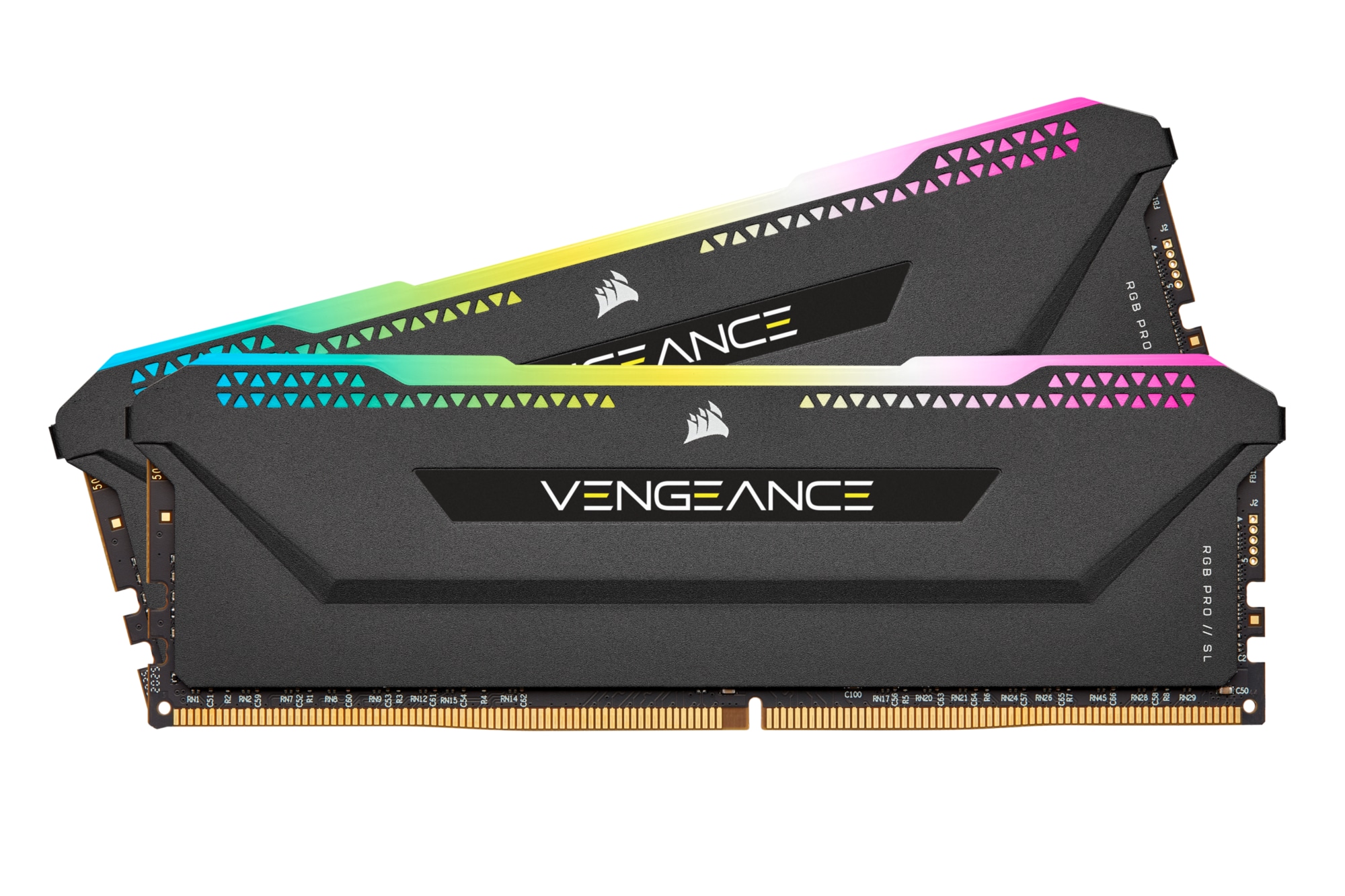 16GB (2x8GB) Corsair Vengeance RGB PRO SL DDR4-3200 RAM CL16 (16-20-20-38) Kit