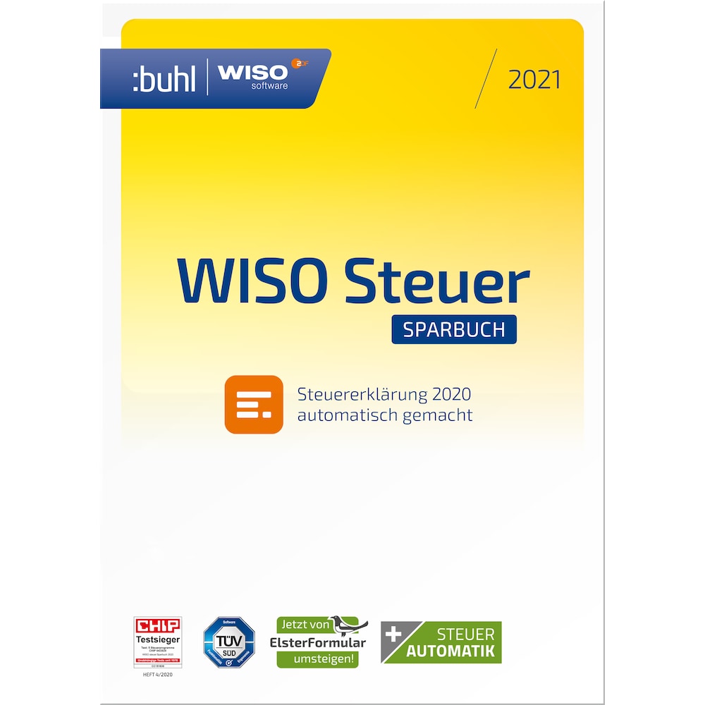 Buhl Data WISO Steuer-Sparbuch 2021 ESD