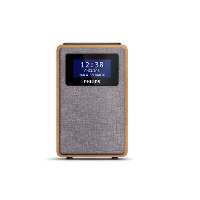 grau 50 günstig Kaufen-Philips TAR5005/10 Radio DAB+ Radio mit Wecker braun/grau. Philips TAR5005/10 Radio DAB+ Radio mit Wecker braun/grau <![CDATA[• DAB+/UKW Radio • Empfangsart: DAB+ - UKW - • Wiedergabe von: Radio • Senderspeicher mit 20 Plätzen • 2 Weckzeiten ei