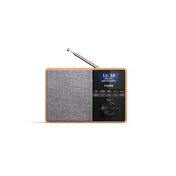 PhilipsTAR5505/10 portables Radio DAB+ Bluetooth braun/grau