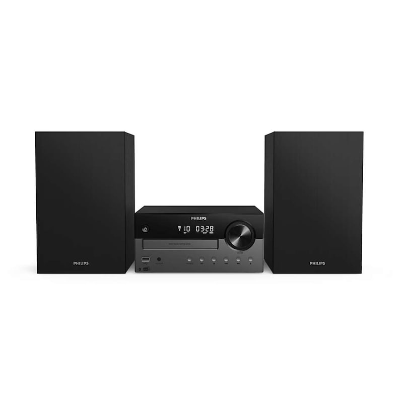 50 DAB günstig Kaufen-Philips TAM4505/12 DAB+ Mini-Stereo-Anlage mit CD USB Bluetooth. Philips TAM4505/12 DAB+ Mini-Stereo-Anlage mit CD USB Bluetooth <![CDATA[• DAB+ Mini CD-Stereo-Anlage mit USB und Bluetooth • mit Fernbedienung • Wiedergabe von CD oder USB • Sleep-Timer und