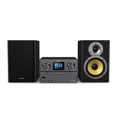 von 10 günstig Kaufen-Philips TAM8905/10 DAB+ Mini-Stereo-Anlage WLAN CD USB Bluetooth. Philips TAM8905/10 DAB+ Mini-Stereo-Anlage WLAN CD USB Bluetooth <![CDATA[• DAB+ Mini CD-Stereo-Anlage mit USB und Bluetooth • mit Fernbedienung • Wiedergabe von Internetradio, CD ode