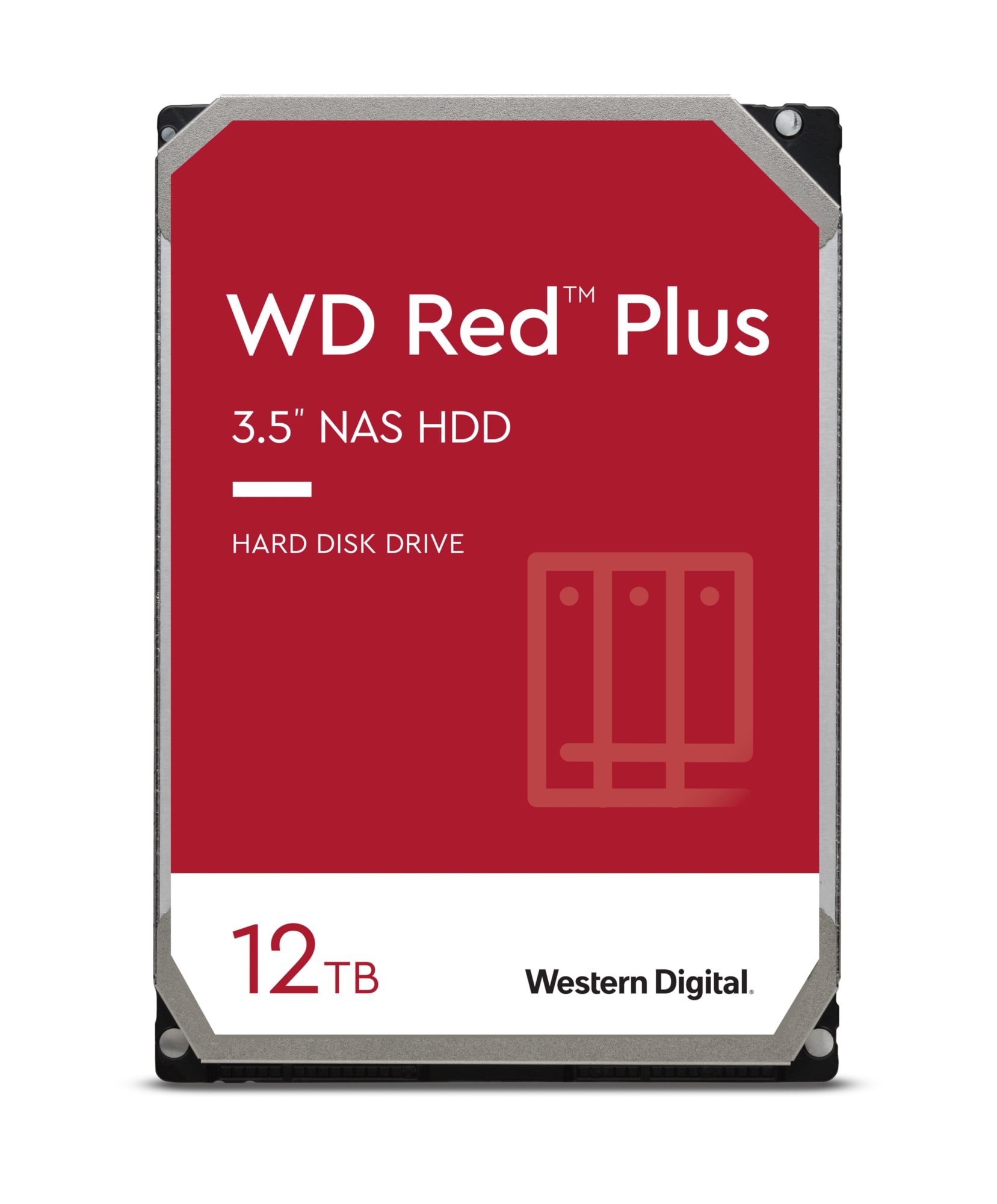 WD Red Plus WD120EFBX NAS HDD 12 TB 7200 Rpm 256 MB 3 5 Zoll SATA 6