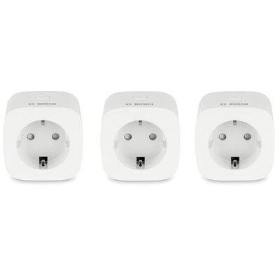 Bosch Smart Home Smart Plug - Zwischenstecker kompakt, 3er Pack